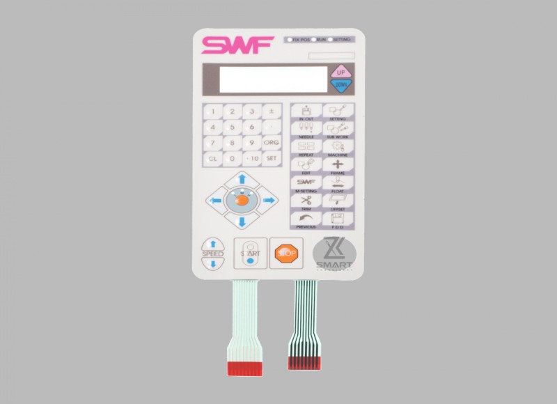 ESWF-GP-011823 Keypad Kontrol Panel Keyboard Membran Sakelar Generik SWF SunStar Bordir Suku Cadang Mesin