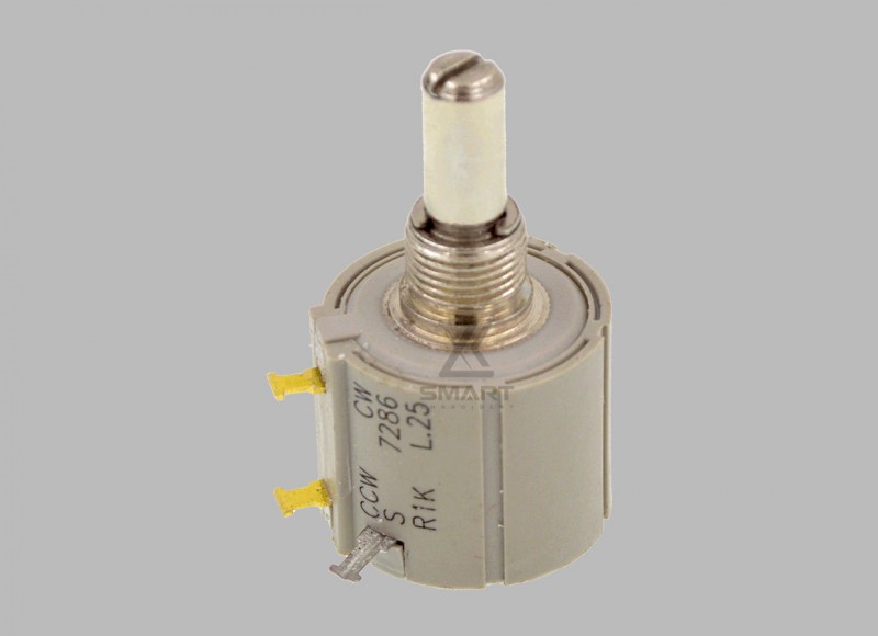 Mesin bordir cadangan rotary wirewound 10 ring 7286 r1k multiturn potentiometer