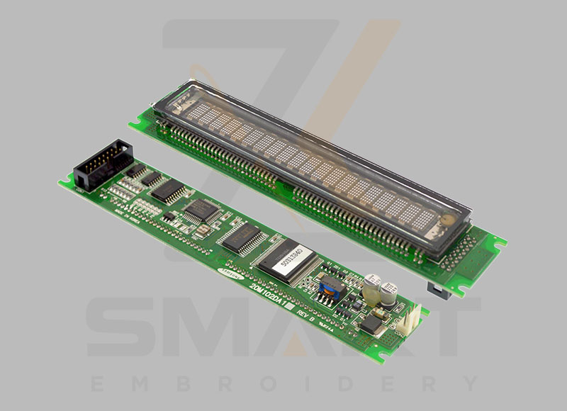20M102DA1 Karakter Kepala Operasi VFD Digunakan Layar Display Dot Matrix Modul Tampilan Modul 5VDC Power Parallel Interface Serial