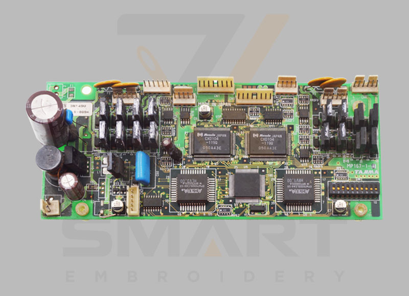 Papan kartu MP 167-1 yang digunakan untuk mesin bordir Tajima