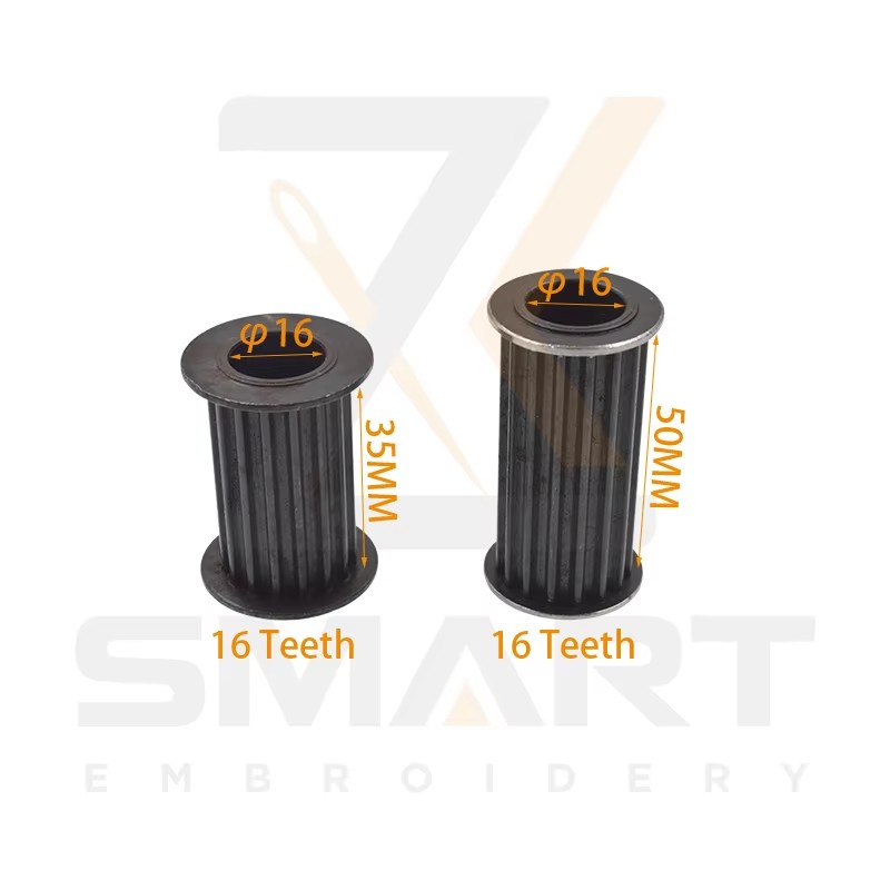 Tajima SWF Mesin Penggilingan Bagian Pulley Bahan Besi S5M 16 Gigi 35/50 MM 501490030S12 UN110030B000 501470050S11