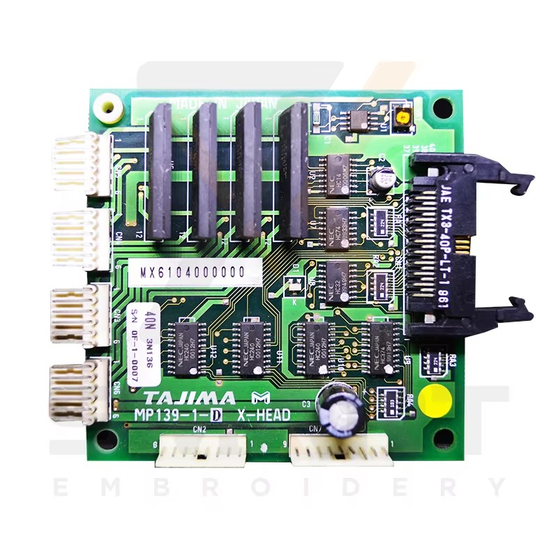 Tajima Embroidery Machine Parts Digunakan MP139-1-D Tajima: Head Amp Card MX6104000000 0J2702000000