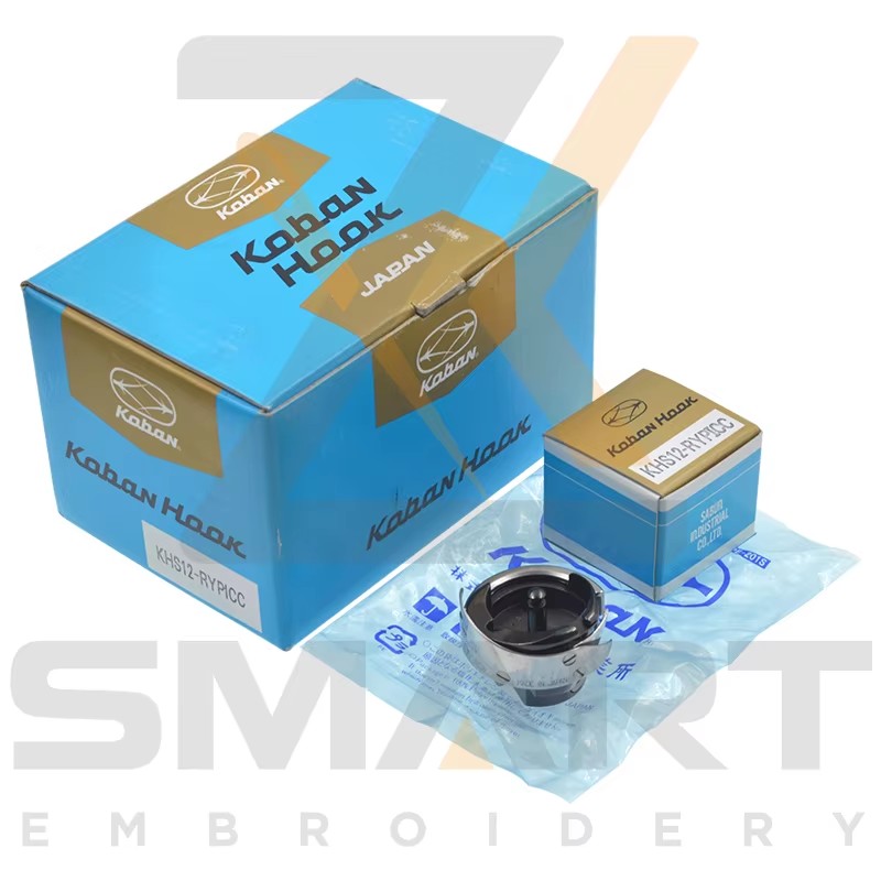 Original Koban DLC Coating Rotary Hook KHS12-RYPICC Untuk Tajima Barudan SWF Cina Mesin Embroidery R01KHS12-RYPICC-S
