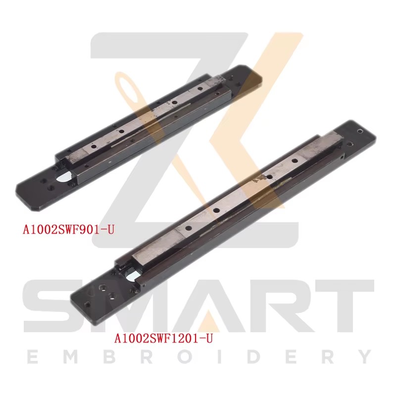 Menggunakan SWF LM Panduan Blok Set 9 Warna dan 12 Warna Bagian Mesin Embroidery A1002SWF901-U A1002SWF1201-U