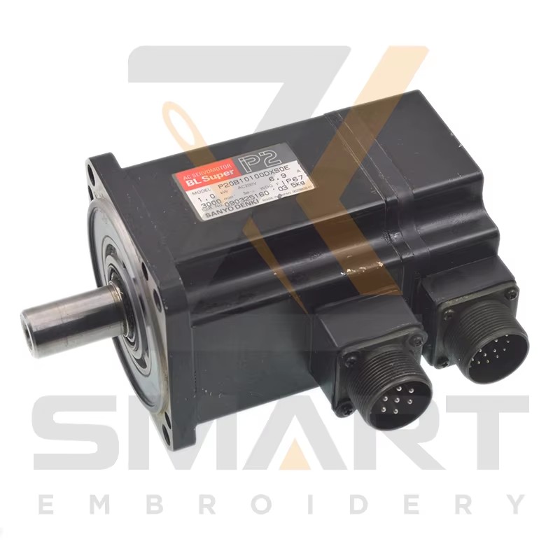 Menggunakan SWF XY Frame Servo Motor P20B10100DXS0E 1KW HB SA Series Embroidery Machine Parts ESWF-P20B10100DXS0E-U
