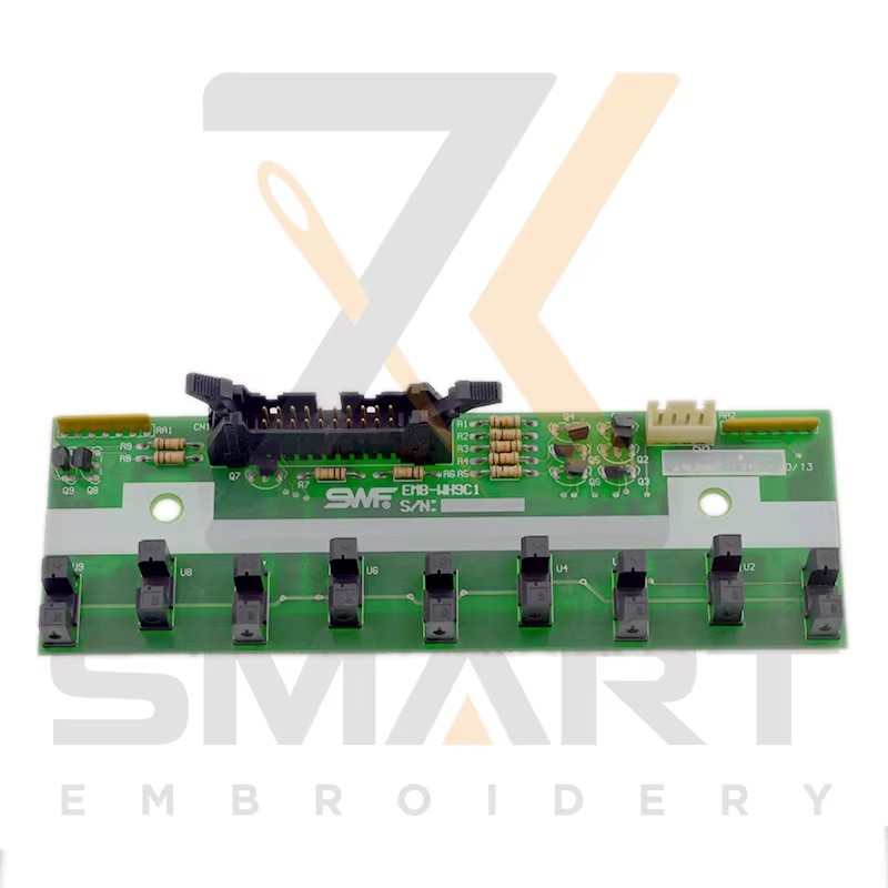 9 Warna yang Digunakan Kartu Sensor SWF Asli EMB-WH9C1 Bagian Mesin Embroidery ESWF-EMB-WH9C1-U