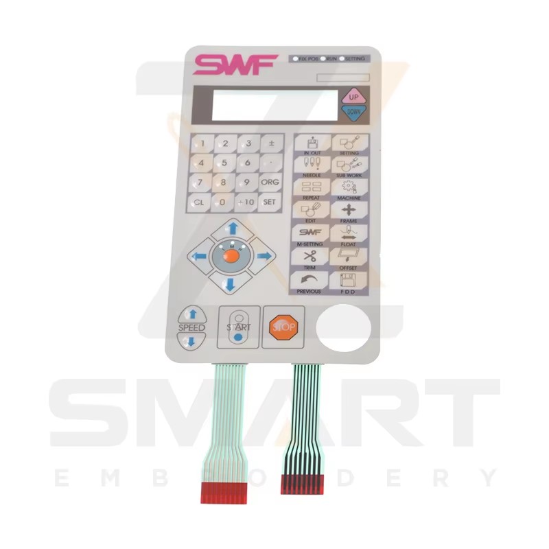 Membrane Switch Keypad GP-011823 10001ACPT1 Bagian Mesin Embroidery SWF