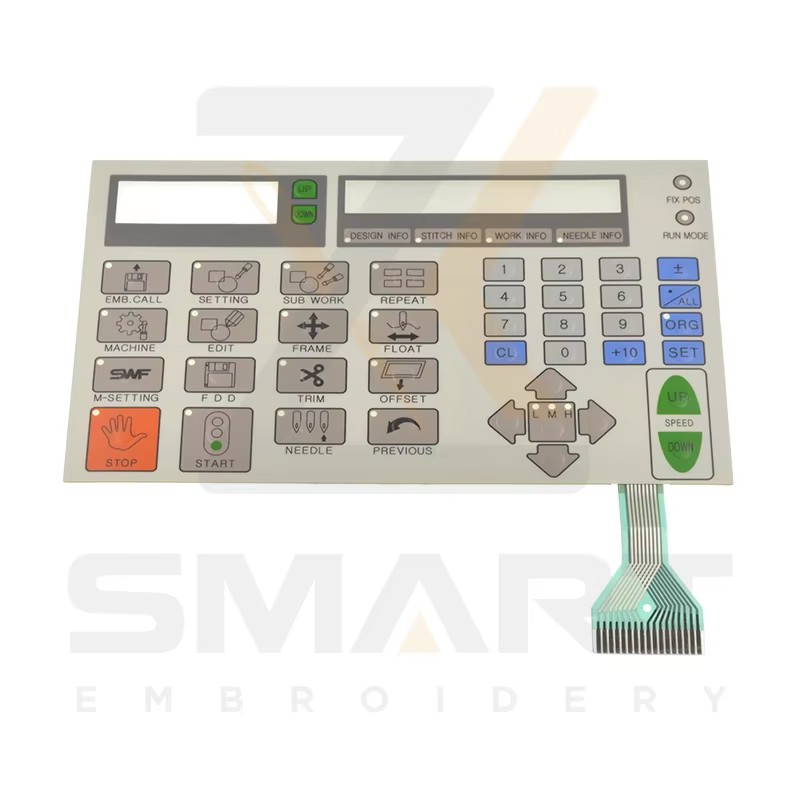 GP-047408 10003AAT10 Keyboard Keypad SWF Bagian Mesin Embroidery