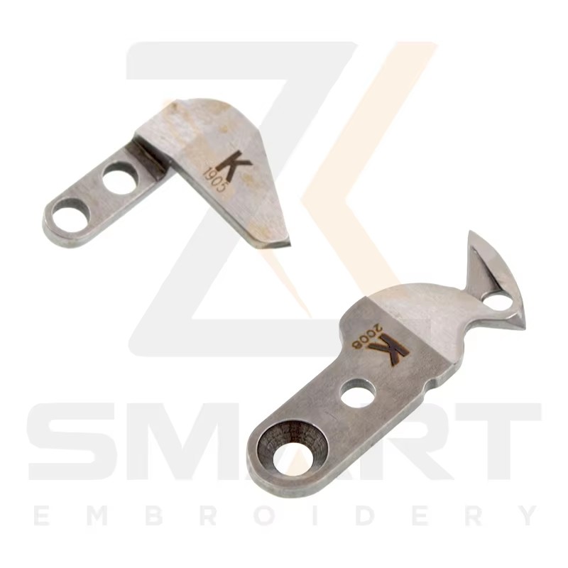 Cina Tubular Embroidery Machine Movable & Fixed Knife