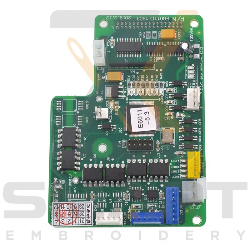 Kartu DAHAO E6011 digunakan untuk mesin embroidery Cina EDH06-E6011-U