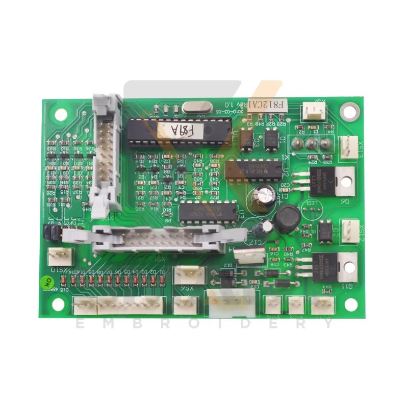 12 Warna Thread Detection Board F89CA Untuk Richpeace Embroidery Machine EFY-F89CA