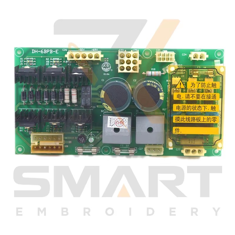 Pengguna DAHAO 6BPB Power Card Cina Embroidery Machine Parts EDH04-6BPB-U