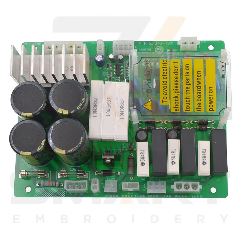 E734 Power Card Untuk DAHAO Cina Embroidery Machine EDH04-E734
